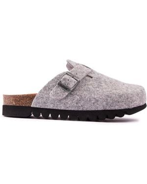 V.Gan Vegan Taro Recycled Felt Footbed Shoes - Grey