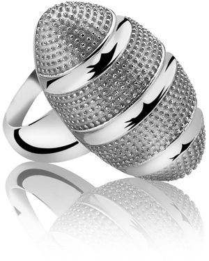 Orphelia 925 Sterling Ring - Grey