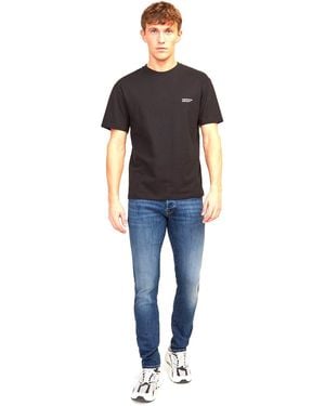 Jack & Jones Glenn Fox Cotton Slim Jeans - Blue