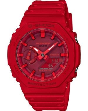 G-Shock G-Shock Watch Ga-2100-4Aer - Red