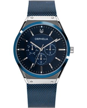 Orphelia Saffiano Watch Or72902 Stainless Steel - Blue