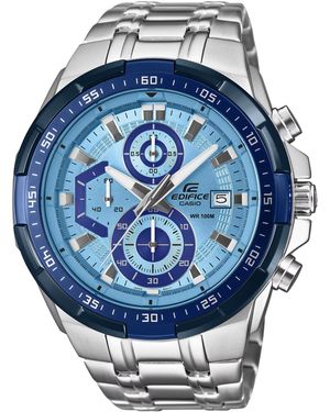 G-Shock Edifice Watch Efr-539De-2Avuef Stainless Steel - Blue