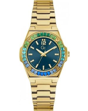 Gc Z34007L7Mf Ladies Watch - Metallic