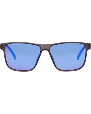Superdry Rectangle Matte Crystal Revo Mirror Sds-5051 - Blue