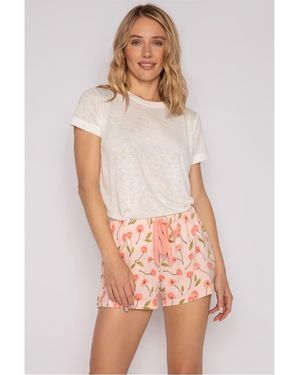 Pj Salvage Floral Shorts - Pink