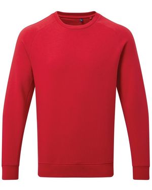 Asquith & Fox Organic Crew Neck Sweatshirt (Cherry) - Red