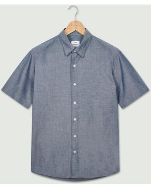 Peter Werth Tenter Ss Shirt - Blue