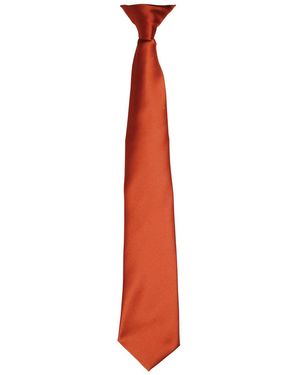 PREMIER Adult Satin Tie - Red