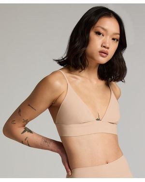 Hunkemöller Smooth Triangle Bralette - Natural