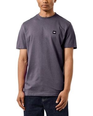 Weekend Offender T Shirts Crew Neck Short Sleeve Cannon Beach Summer Tee - Blue