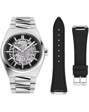 Frederique Constant Frédérique Highlife Skeleton Watch Fc-310Bskt3Nh6B Stainless Steel - White