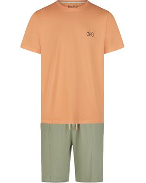 Phil & Co. Berlin Pyjama Shorty - Groen