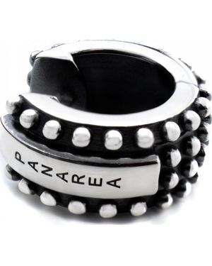 Panarea Os4Ru3 Ladies Earrings Sterling - Black