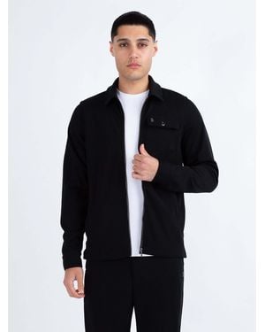 Luke 1977 Concord Stretch Cord Textured Jacket - Blue