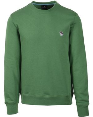 Paul Smith Reg Fit Sweatshirt Cotton - Green