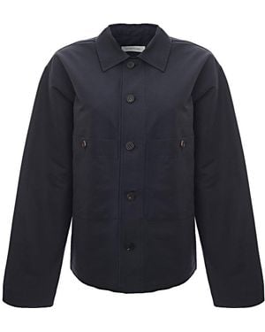 LE17SEPTEMBRE Cotton Blend Overshirts - Blue