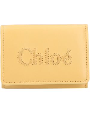 Chloé Wallets & Cardholders - Metallic