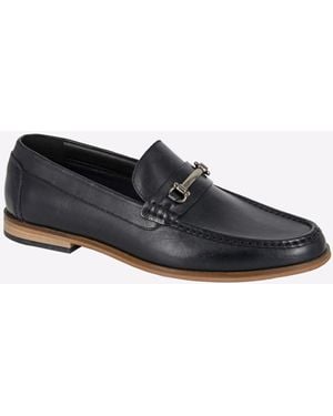 Roamer Burnham Leather Shoes - Black
