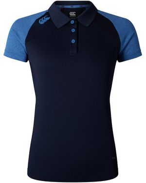 Canterbury Ladies Elite Polo Shirt /True Marl) - Blue