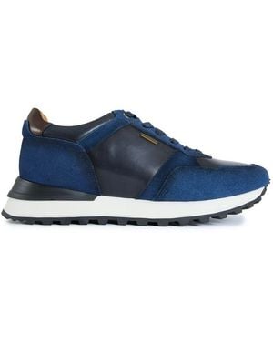 Simon Carter Gervais Casual Runner Trainers - Blue