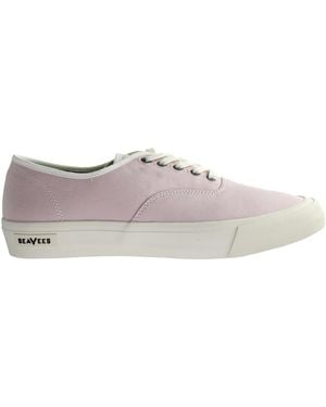 Seavees Legend Trainer Standard Rose Quartz Poplin Shoes - Grey