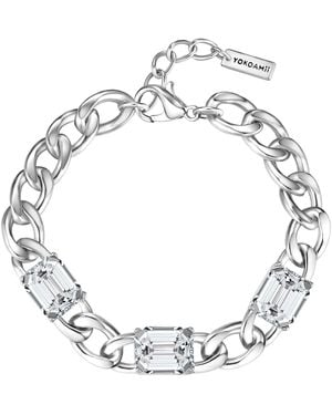 YOKOAMII Brass Bracelet - Metallic