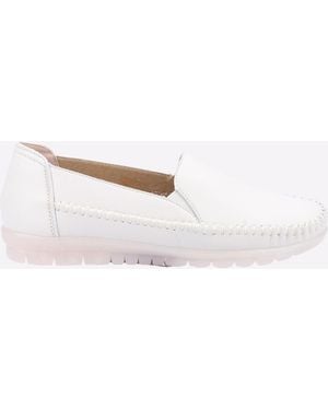 Fleet Foster Shirley Leather - White