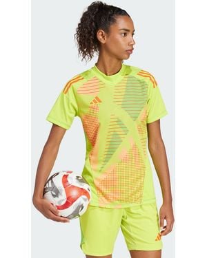 adidas Originals Tiro 24 Pro Short Sleeve Goalkeeper Jersey - Yellow