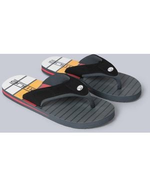 Mountain Warehouse 'Jekyl' Flip Flops With Soft Padded Upper Straps Slip-On Beach Sandals Outdoors - Grey
