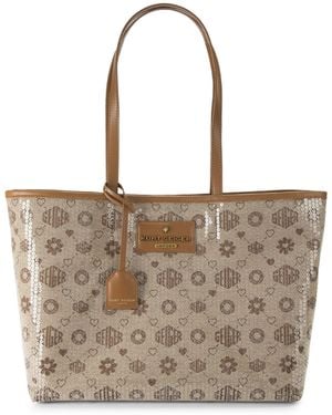 Kurt Geiger Chiswick Lg Shopper Bag - Natural