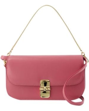 A.P.C. Grace Chaine Crossbody - Pink