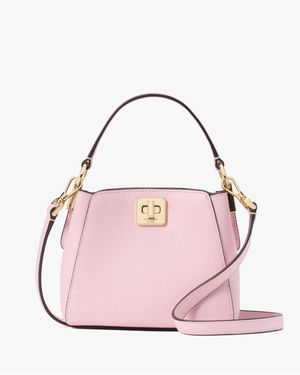 Kate Spade Phoebe Refined Grain Leather Mini Top Handle Crossbody - Pink
