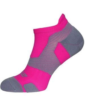 2XU Light Cushion Magneta/Light No Show Socks - Pink