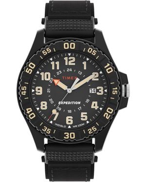 Timex Expedition Acadia Rugged Watch Tw4B26300 Fabric - Black
