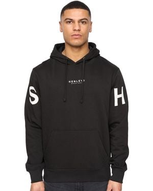 Henleys Hensleeve Hoodie - Black