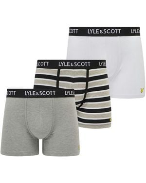 Lyle & Scott And Ethan 3Pk - Grey