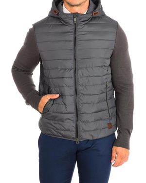 La Martina Hooded Jacket Tmo005-Pl111 - Grey