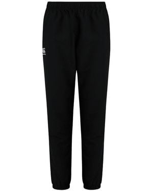 Canterbury Ladies Club Plain Cuffed Tapered Jogging Bottoms - Black