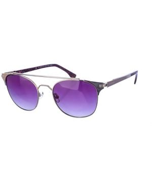 Armand Basi Ab12299 Oval Shape Sunglasses - Purple