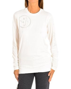 Zumba Long Sleeve Sweatshirt Z2T00136 - White