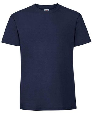 Fruit Of The Loom Ringspun Premium T-Shirt (Deep) - Blue