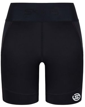 Skins Series-3 Stretch Waist Training Half Tights Shorts St40300029001 - Blue