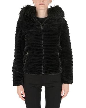 19V69 Italia by Versace Jacket Aria Fabric - Black