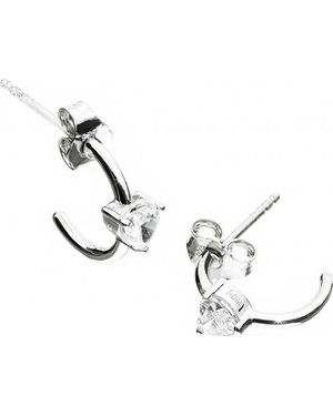 Chiara Ferragni J19Axd04 Ladies Earrings Sterling - White