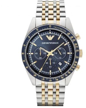 Emporio Armani Ar8030 Watch - Metallic