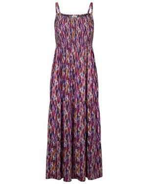 Trespass Ladies Selena Maxi Dress Viscose - Purple