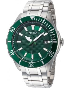 Bulova 98B359 Classic Watch - Green
