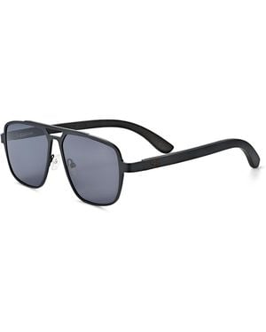 Earth Wood Avila Polarized Sunglasses - Black