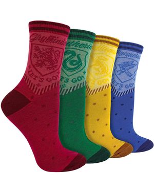 Harry Potter 4 Pairs Socks - Green