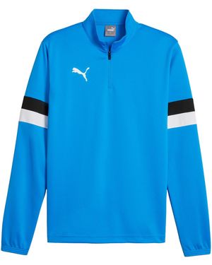 PUMA Teamrise Quarter Zip Top - Blue